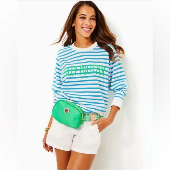Lilly Pulitzer Fanny Pack Jeanie Belt Bag Spearmint Green NWT - Picture 9 of 9